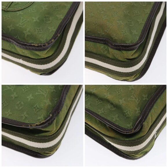 LOUIS VUITTON Monogram Mini Besace Mary Kate Bag TST Khaki LV Auth - Picture 15 of 16